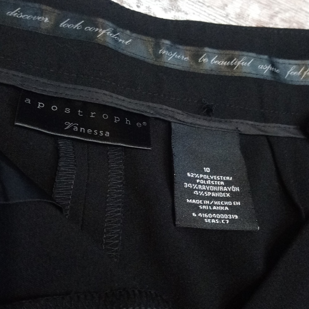 Chic Solid Black Pocket Pants - image 5